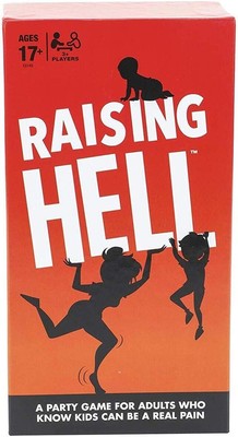 Hasbro Gaming Raising Hell Card Game Adult Party Game
