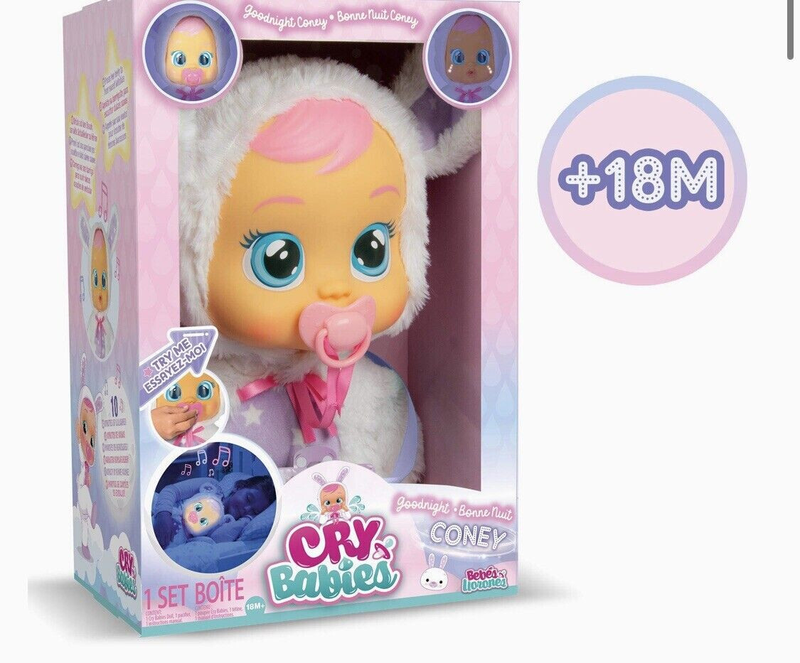 Cry Babies - Goodnight Coney IMC Toys | eBay
