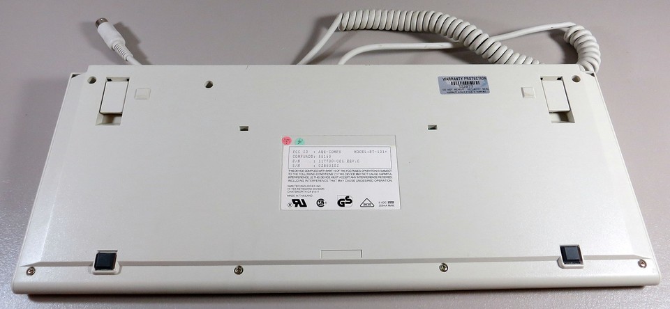 Compuadd keyboard AQ6-COMPA RT-101+ 55153 117700-001 REV C AT DIN ...