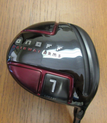 USED ONOFF Fairway Arms AKA 2022 21° #7 Fairway Wood  Graphite Stiff Flex Shaft
