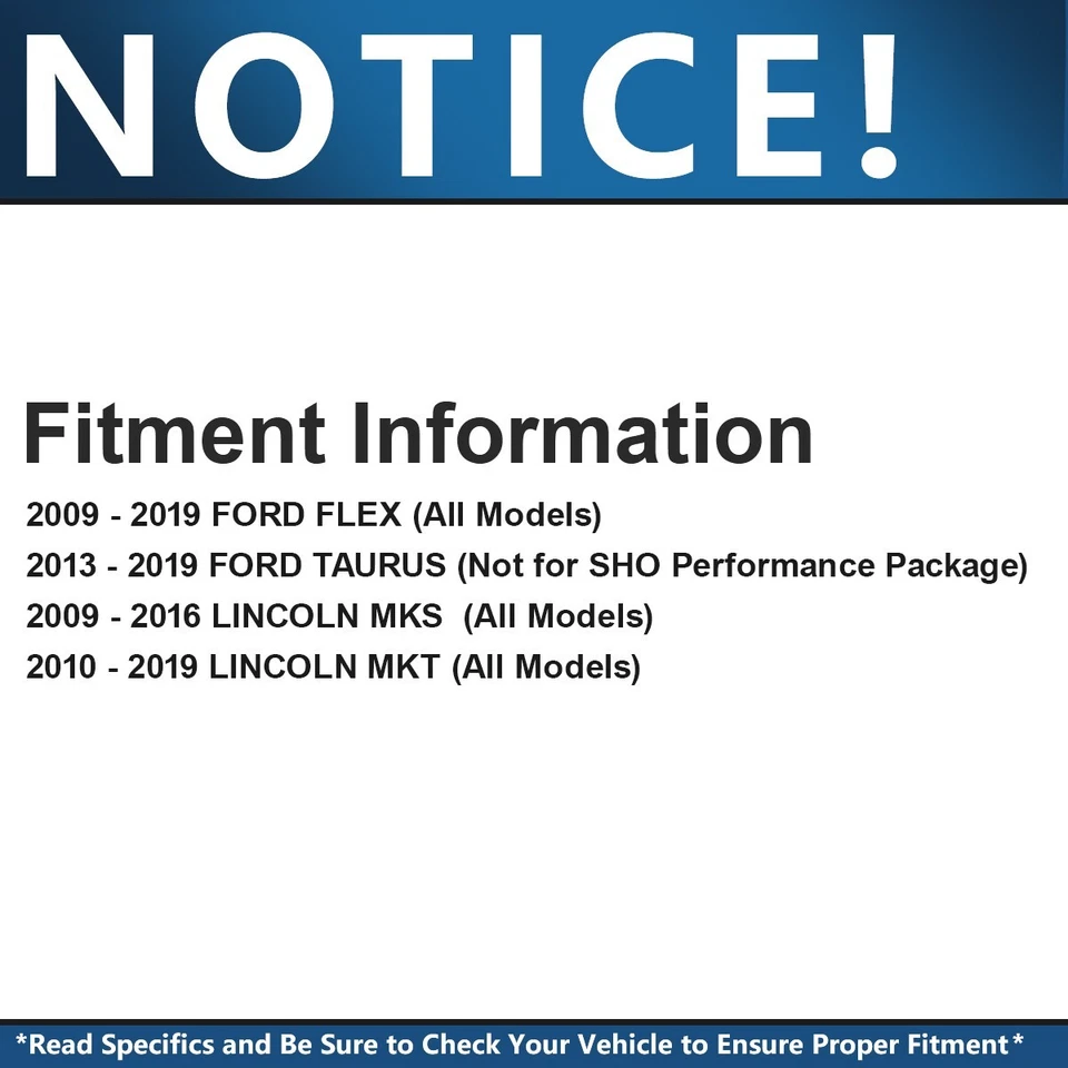 Front Wheel Hub Bearing for 2013 2014 - 2019 Ford Taurus Flex Lincoln MKS MKT - Изображение 3 из 4