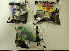 TRANSFORMERS MCDONALD'S TOYS GRIMLOCK/STRONGARM MASK/STRONGARM FIGURE LOT OF 3