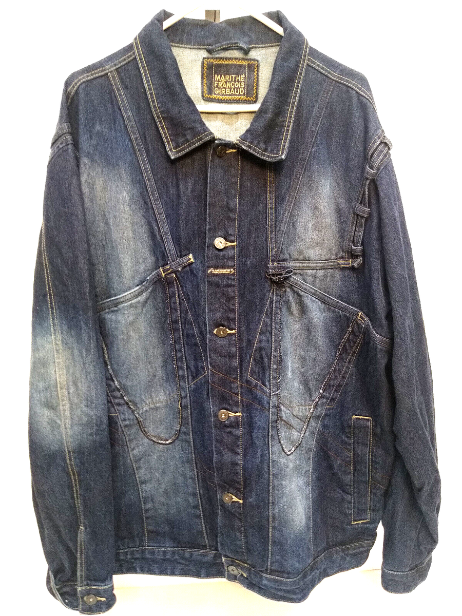 HA1425 Marithe Francois Girbaud ジャケット marithe francois girbaud 80s leather ma1