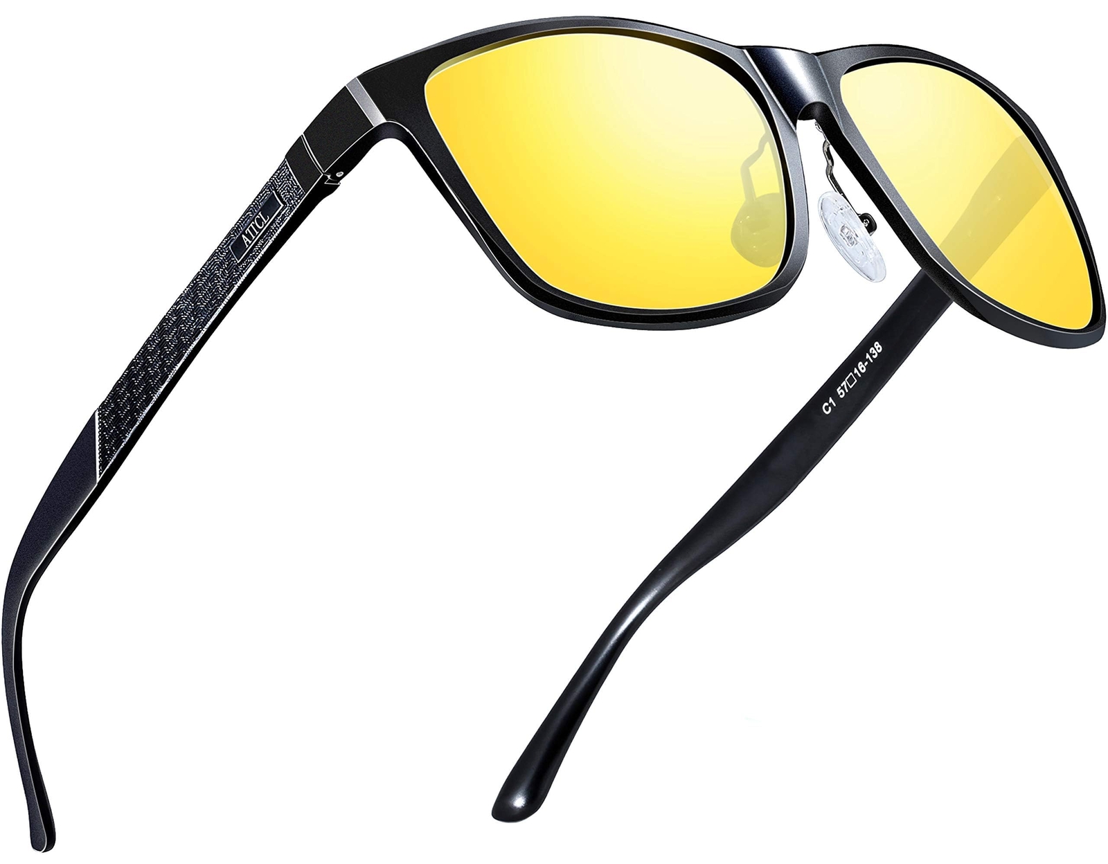 Men's Retro Metal Frame Driving Polarized Sunglasses For Men/Women 8587 Yeshi