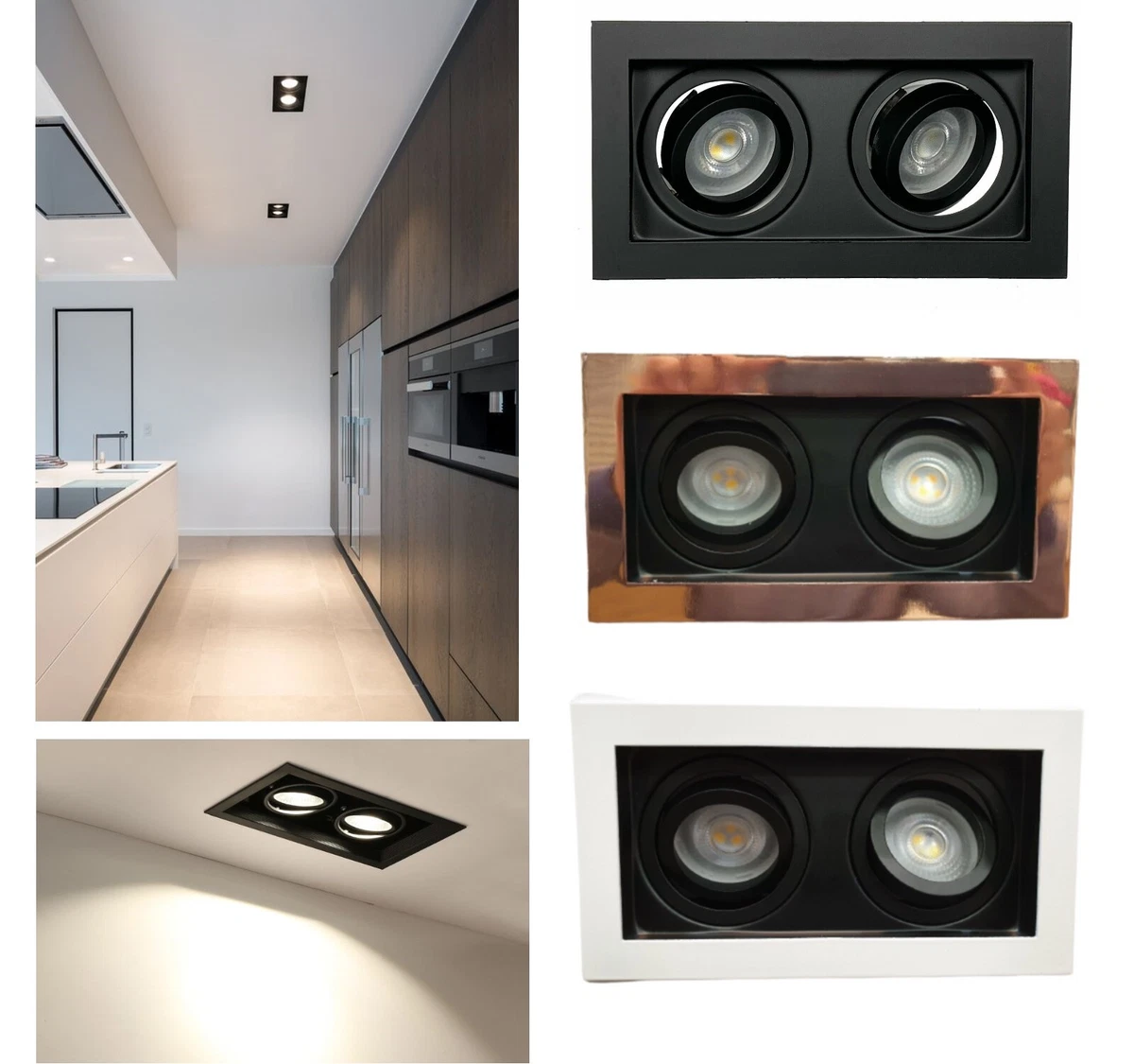 Double led cheap spotlight