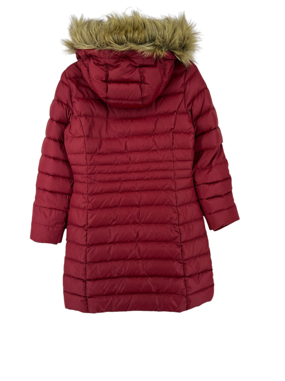 TOMMY HILFIGER Kapuzenparka Daunenjacke Mantel Damen Größe M
