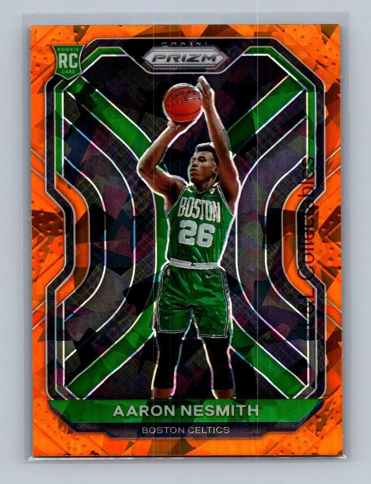 2020-21 Panini Prizm #282 Aaron Nesmith Orange Ice Prizms