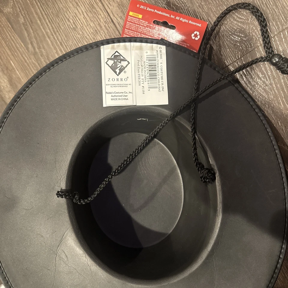 Sombrero Zorro Talla Infantil Rubie’s Costume Company Foto 3 de 3