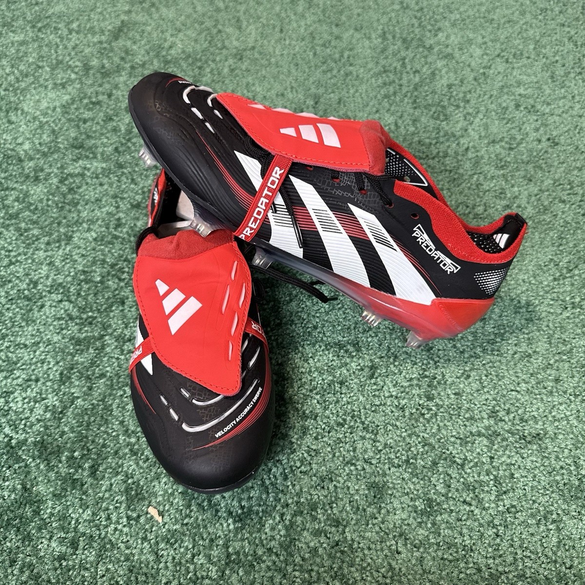ADIDAS PREDATOR ELITE BWR FG – CORE BLACK / CLOUD WHITE / VIVID