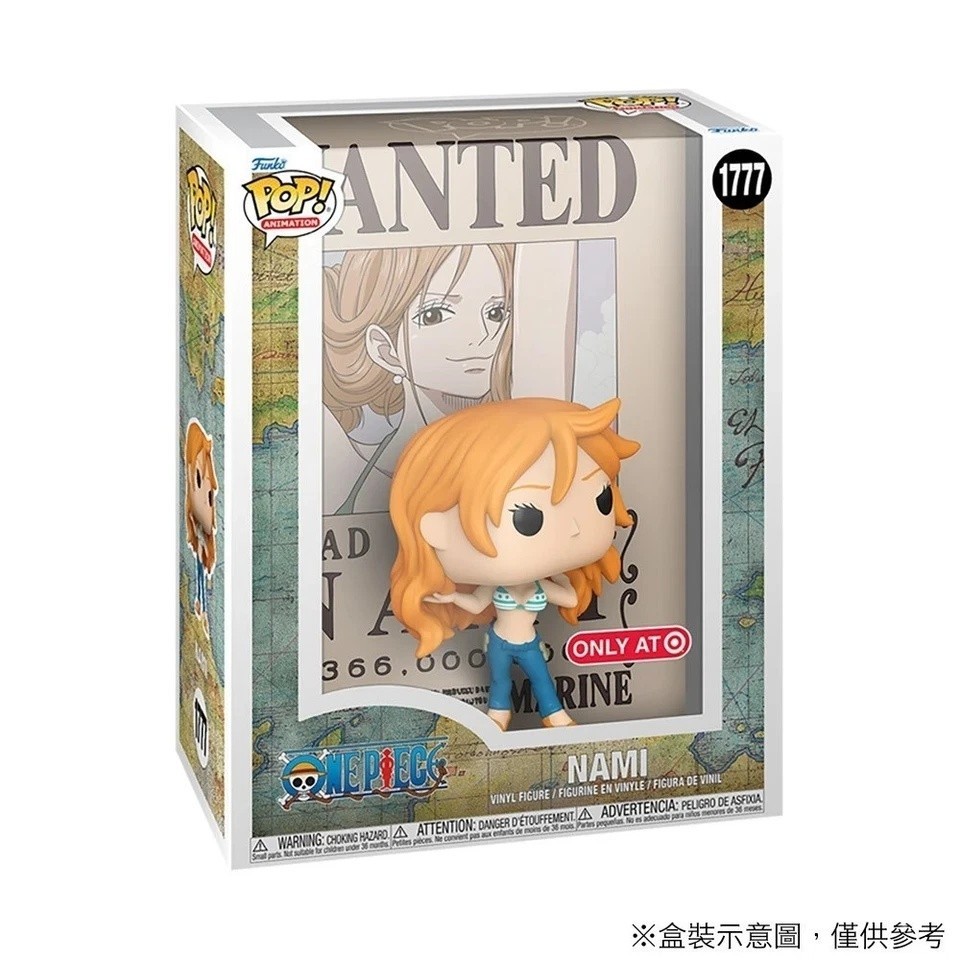 FUNKO POP #1777 ONE PIECE POSTER NAMI (WANTED) FN84581 | eBay