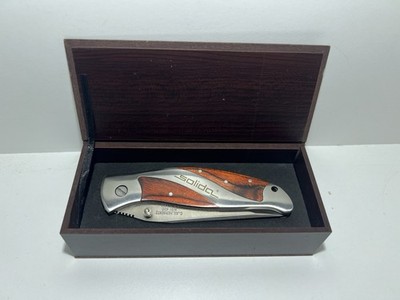 Herbertz Aisi 420 Nr. 216211 Backlock Taschenmesser mit Lasergravur inkl. Box