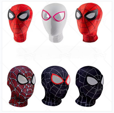 Spider-Man 3D Mask Spiderman Party Cosplay Costume Props Halloween Kids / Adult