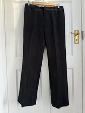 Pantalone donna nero lino Banana Republic taglia 6 (taglia UK 10) gamba dritta