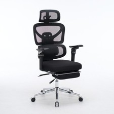 Ergonomic Home Office Desk Chair with Massage Lumbar Support,4D Headrest