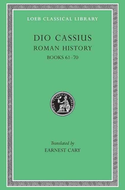 Roman History, Volume VIII: Books 61–70 by Dio Cassius NEW - Image 3