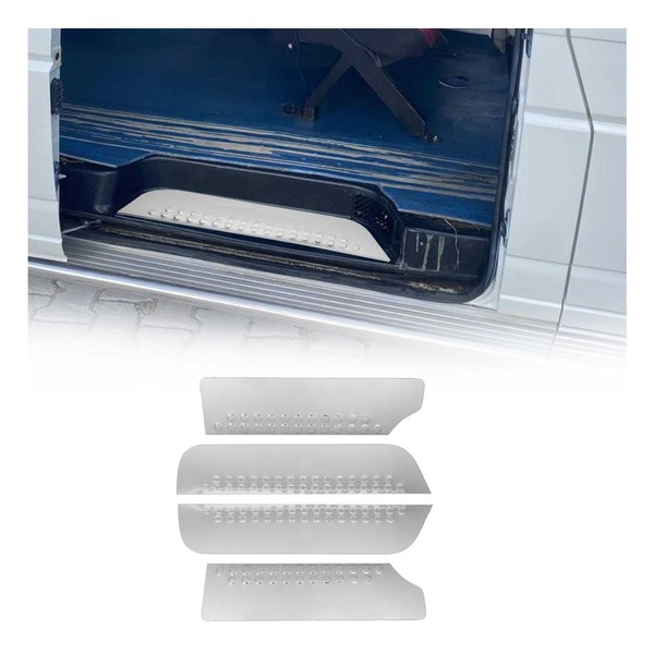 Einstiegsleisten TüRschweller FüR VW Multivan T4 1998-2003 Edelstahl Chrom 4Tlg-image
