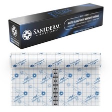 Saniderm Flex Tattoo Aftercare Bandage New 10.2 in x 2 yd, Transparent