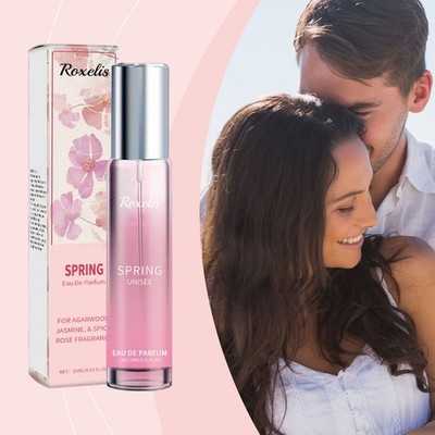 Spicy Rose & Woody Spring Perfume Spray, Long Lasting Natural Travel Scent