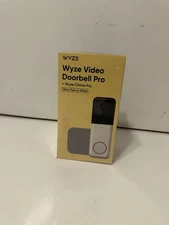 (NEW) Wyze Video Doorbell Pro + Chime Pro Wired or Wire-Free Camera