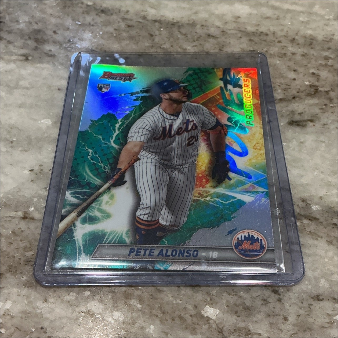 2019 Bowman's Best Pete Alonso Power Producers Rookie #PP-PA Mets Baseball