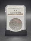 1987 American Silver Eagle MS69 NGC Brown Label