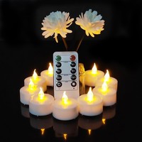 12 StüCk Led Teelichter Mit Fernbedienung, Led Kerzen, Teelichter, Elektrische
