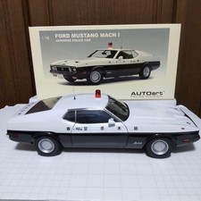 AUTOart 1/18 Ford Mustang Mach 1 Tochigi Police Car Limited Edition 6000pcs