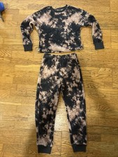 Abercrombie  Fitch Kids Sleep Set Tye Dye Long Sleeve Teen Size 11/12