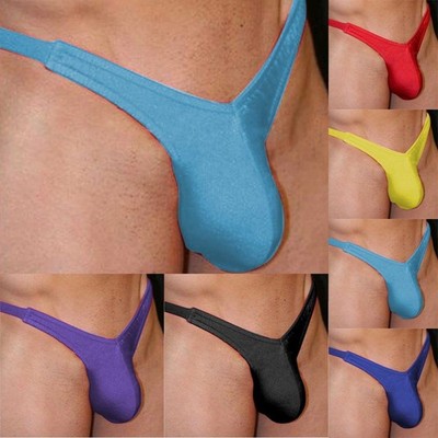 Atmungsaktiv Männer Unterwäsche Badehose Bikini Unterhose Bulge Pouch Dessous