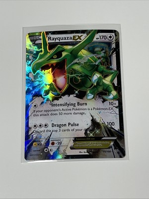 Rayquaza EX 75/108 Roaring Skies Holo