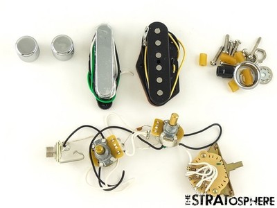 Fender Player II Tele, PICKUPS POTS KNOBS &nd SWITCH Alnico 5