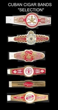 GREAT Set of Cuban Cigar Bands. Havana Collectibles. SELECTION 1