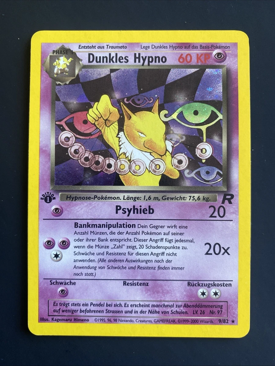 ヤドン　ドイツ語初版　PSA10 1st Edition Pokémon Pokémon TCG German Individual Trading Card Games 1st