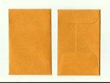 20 COLUMBIAN 1 Coin Envelopes: 2 1/4 X 3 1/2 : Heavy Duty Kraft Gummed Sealed