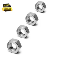 25Pcs M8-1.25 Hex Nut, Stainless Steel 304, Hex Drive, Metric M8 Nuts Fasteners,