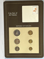 Vintage Mint Coin Sets of All Nations: Republic of Vanuatu 1983