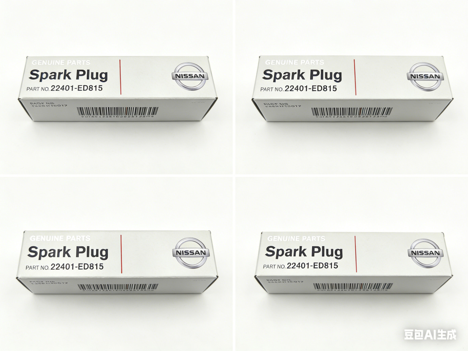 4Pcs USA Iridium Spark Plug 22401-ED815 For Nissan March Micra Tiida X-Trail New