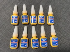 10x Loctite 404 Quick Set Instant Adhesive 0.33 Oz Bottle Best Superglue