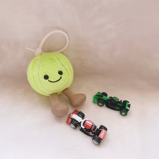 Soft Plush Tennis Ball Toy   Soft Cuddly Stuffed Doll, Cute Gift for Kids