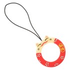 Adorable Cartoon Phone Strap Finger Ring Phone Lanyard Phone Hanging Rope