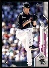 2020 Topps Update Phillip Diehl Colorado Rockies #U-16