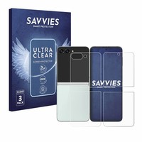 6X Schutzfolie FüR Samsung Galaxy Z Flip 5 (Display+RüCkseite) Displayschutz