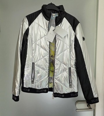 Sportalm Ulli Ehrlich Jacke SILBER SCHWARZ 40 NEU
