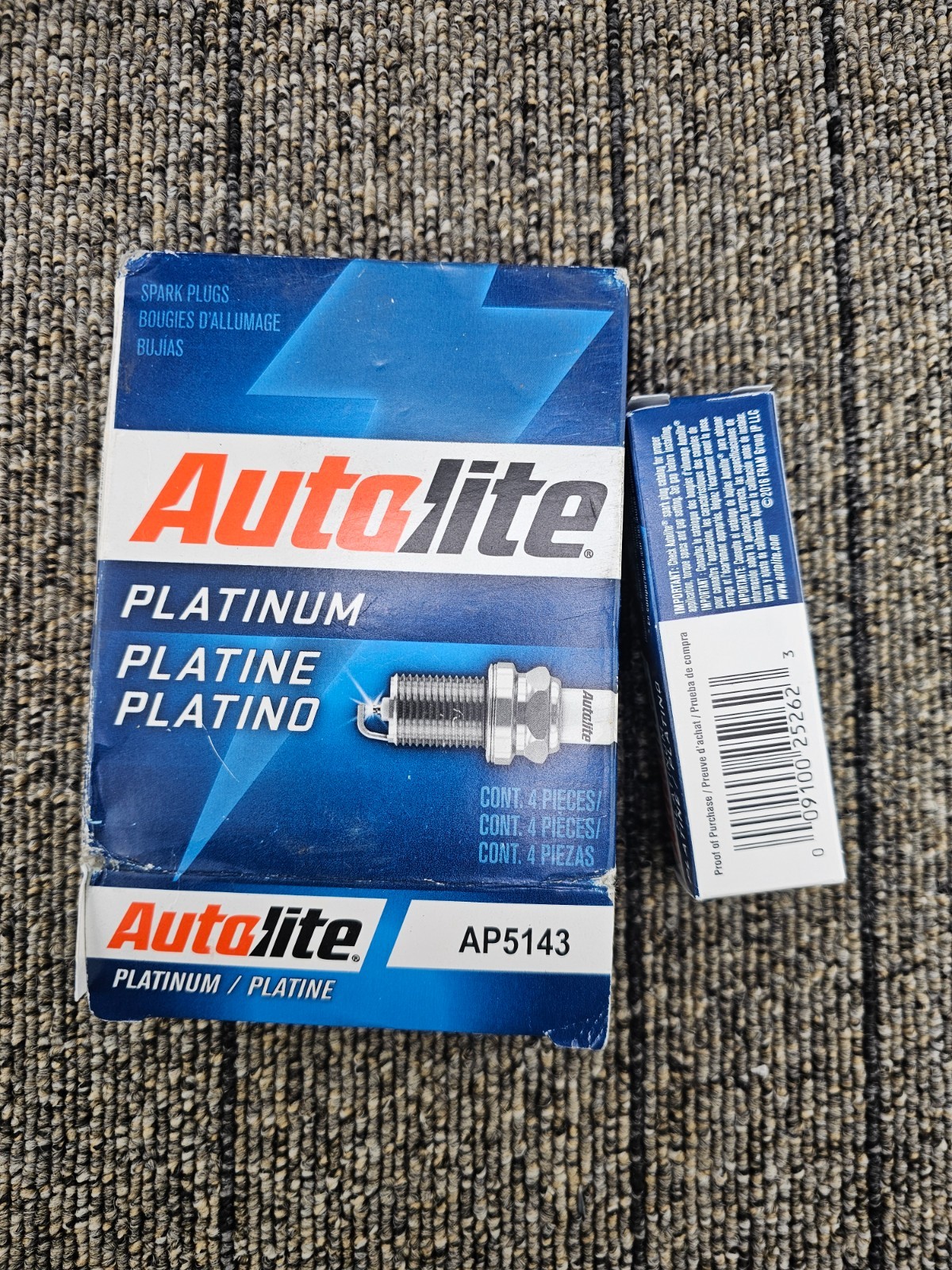QTY 4 Autolite AP5143: Spark Plug Automotive For Ford Mustang 1979-1982