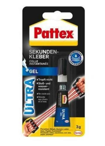 Pattex Ultra Gel Sekundenkleber 3,0 g NUOVO