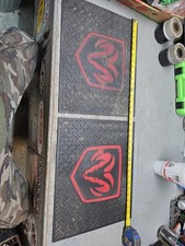 Set Of 2 Dodge Ram Rubber Rear Seat Floor Mats Set Of 2 Dodge Ram Rubber Rear Seat Floor Mats