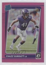 2021 Panini Donruss Optic Rated Rookie Pink Prizm Chazz Surratt #280 k6j