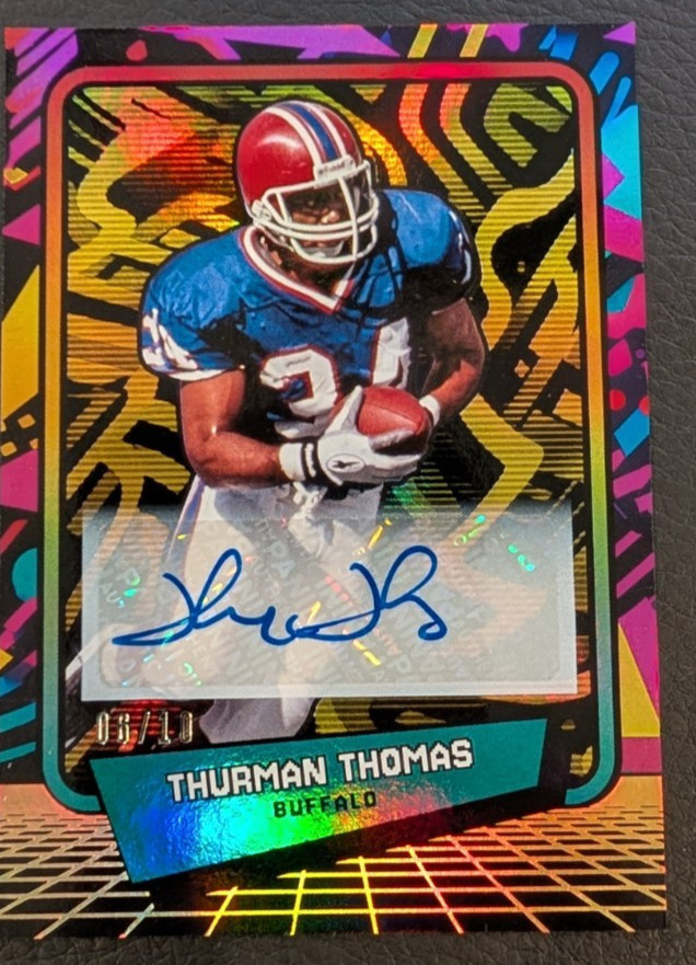 2026 Panini Decades 90s Thurman Thomas Auto 06/10