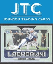 2024 Panini Prizm DeMarcus Lawrence Lockdown Silver Prizm Dallas Cowboys