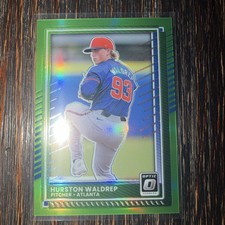 2025 Panini Donruss Optic Flex Prizm 14/149 Hurston Waldrep #58 